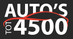 Logo Auto's tot 4500